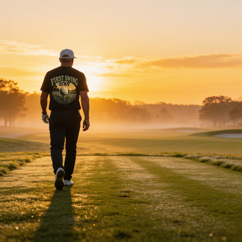 First Swing of the Day Tee